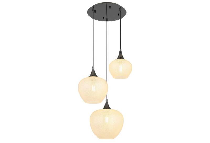 GLOBO LIGHTING Hängeleuchte Hängeleuchte Esszimmer Hängelampe Esstisch Wohnzimmer Glas 3-flammig von GLOBO LIGHTING