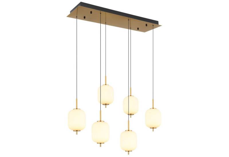 GLOBO LIGHTING Hängeleuchte Hängeleuchte Esszimmer LED Hängelampe Esstisch Wohnzimmer Glas von GLOBO LIGHTING