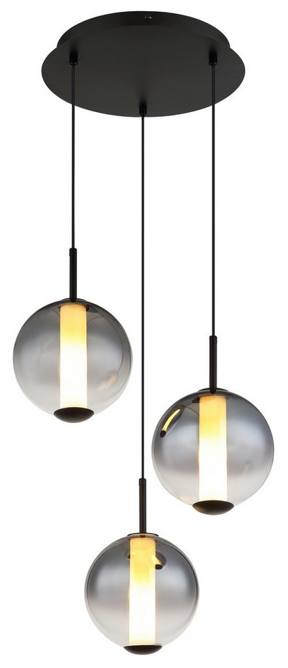 GLOBO LIGHTING Hängeleuchte LACY, LED fest integriert, Warmweiß, Hängelampe Esszimmer-Leuchte Esstischleuchte Wohnzimmer GLOBO LIGHTING Hängeleuchte LACY, LED fest integriert, Warmweiß, Hängelampe Esszimmer-Leuchte Esstischleuchte Wohnzimmer von GLOBO LIGHTING