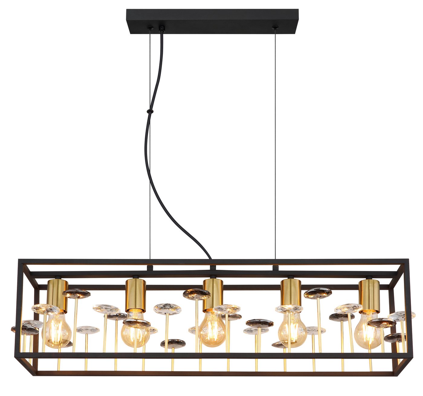 GLOBO LIGHTING Hängeleuchte LISBON, ohne Leuchtmittel, Hängelampe/Pendelleuchte/Esszimmer/Wohnzimmer/Esstisch GLOBO LIGHTING Hängeleuchte LISBON, ohne Leuchtmittel, Hängelampe/Pendelleuchte/Esszimmer/Wohnzimmer/Esstisch von GLOBO LIGHTING