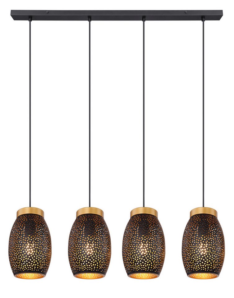 GLOBO LIGHTING Hängeleuchte NARRI, ohne Leuchtmittel, Hängelampe/Pendelleuchte/Esszimmer/Wohnzimmer/Esstisch von GLOBO LIGHTING