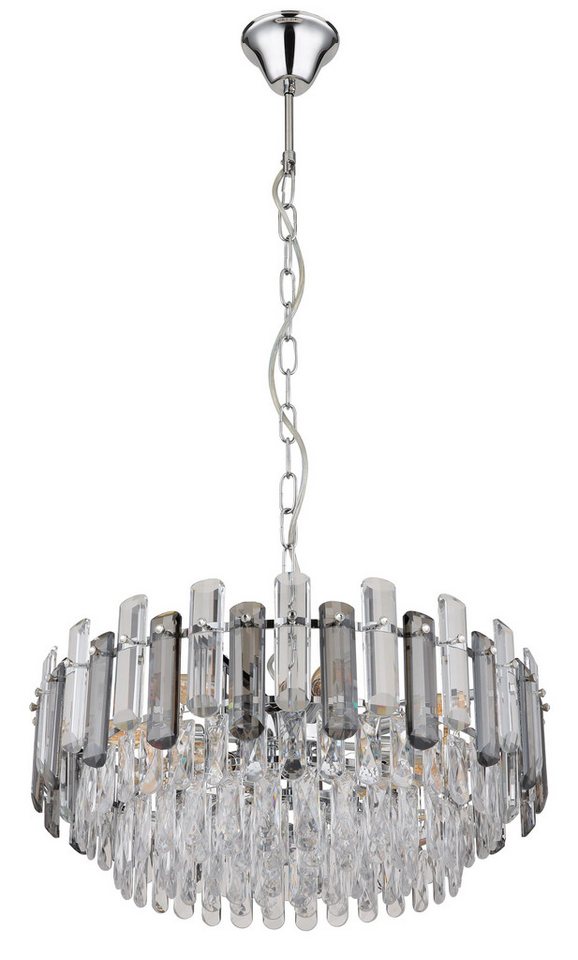 GLOBO LIGHTING Kronleuchter ORGINA, ohne Leuchtmittel, Hängeleuchte, Kristalle, Glasstäbe, Wohnzimmer, Esstisch GLOBO LIGHTING Kronleuchter ORGINA, ohne Leuchtmittel, Hängeleuchte, Kristalle, Glasstäbe, Wohnzimmer, Esstisch von GLOBO LIGHTING