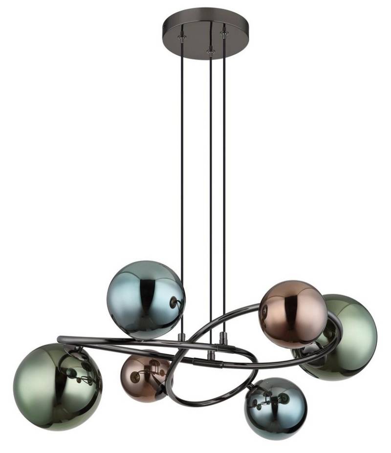 GLOBO LIGHTING LED-Hängeleuchte RIHA, Leuchtmittel wechselbar, Warmweiß, Hängelampe, Glas, Wohnzimmer, Esszimmer GLOBO LIGHTING LED-Hängeleuchte RIHA, Leuchtmittel wechselbar, Warmweiß, Hängelampe, Glas, Wohnzimmer, Esszimmer von GLOBO LIGHTING