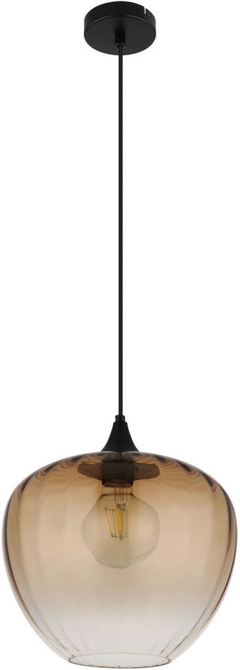 GLOBO LIGHTING Pendelleuchte SANDER, ohne Leuchtmittel, Gläser, Hängeleuchte, Wohnzimmer, Esstisch von GLOBO LIGHTING