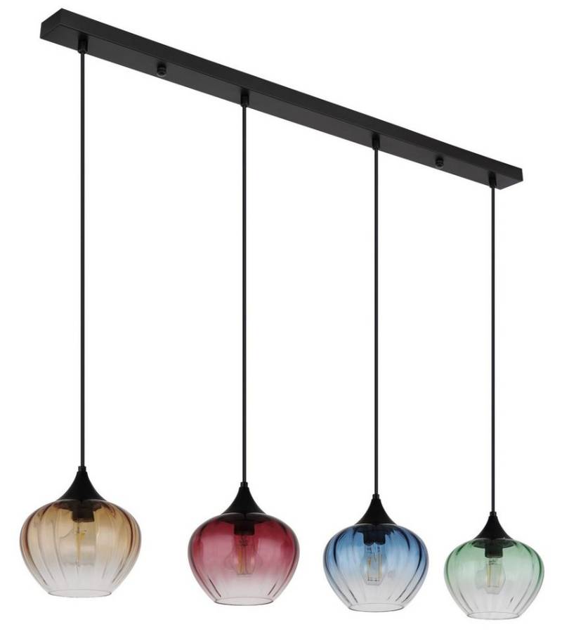 GLOBO LIGHTING Pendelleuchte SANDER, ohne Leuchtmittel, Gläser, Hängelampe, Wohnzimmer, Esstisch von GLOBO LIGHTING
