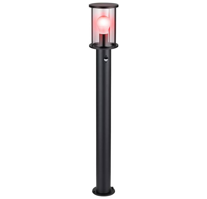 GLOBO LIGHTING LED Außen-Stehlampe, Leuchtmittel inklusive, Warmweiß, Farbwechsel, Außenleuchte Stehlampe RGB LED Fernbedienung dimmbar Bewegungsmelder von GLOBO LIGHTING