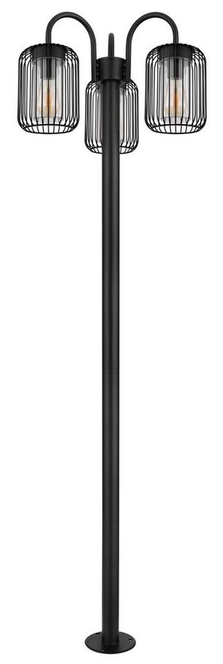 GLOBO LIGHTING LED Außen-Stehlampe GLOBO Lighting Außenleuchte ADELHEID DH 48.50x180 cm schwarz von GLOBO LIGHTING