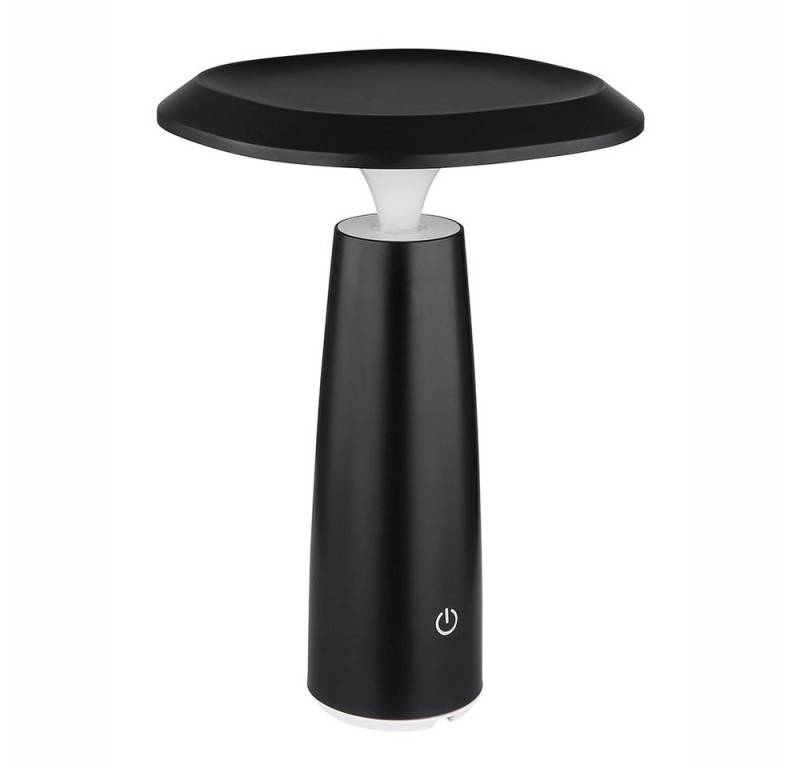GLOBO LIGHTING LED Außen-Tischleuchte, Leuchtmittel nicht inklusive, Außenleuchte Tischlampe Leseleuchte LED Akku Touchdimmer schwarz matt von GLOBO LIGHTING