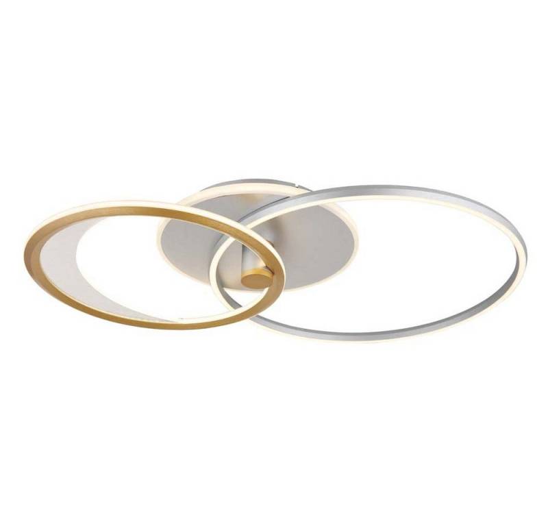 GLOBO LIGHTING LED Deckenleuchte, Leuchtmittel nicht inklusive, Warmweiß, Tageslichtweiß, Deckenleuchte Deckenlampe LED Dimmbar Gold Nachtlicht Timer von GLOBO LIGHTING
