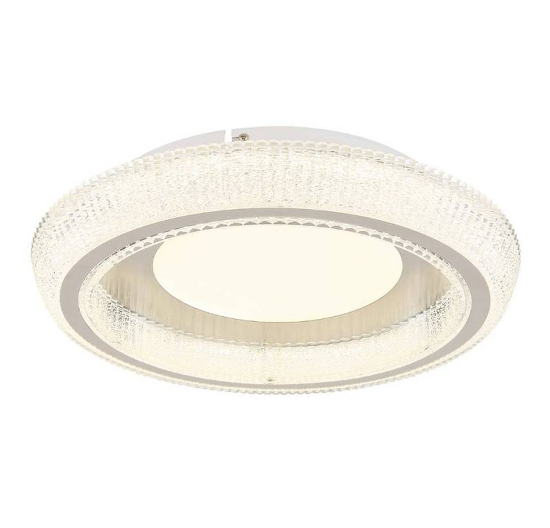 GLOBO LIGHTING LED Deckenleuchte, LED-Leuchtmittel fest verbaut, Farbwechsel, Deckenleuchte Kristalllampe LED CCT rund weiß Wohnzimmerleuchte GLOBO LIGHTING LED Deckenleuchte, LED-Leuchtmittel fest verbaut, Farbwechsel, Deckenleuchte Kristalllampe LED CCT rund weiß Wohnzimmerleuchte von GLOBO LIGHTING