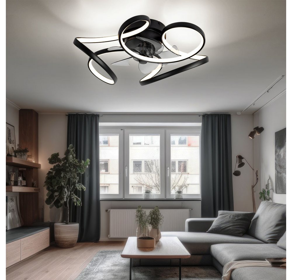 GLOBO LIGHTING LED Deckenleuchte, LED-Leuchtmittel fest verbaut, Warmweiß, Neutralweiß, Tageslichtweiß, Deckenlampe Ventilator Wohnzimmerleuchte Fernbedienung LED dimmbar CCT GLOBO LIGHTING LED Deckenleuchte, LED-Leuchtmittel fest verbaut, Warmweiß, Neutralweiß, Tageslichtweiß, Deckenlampe Ventilator Wohnzimmerleuchte Fernbedienung LED dimmbar CCT von GLOBO LIGHTING