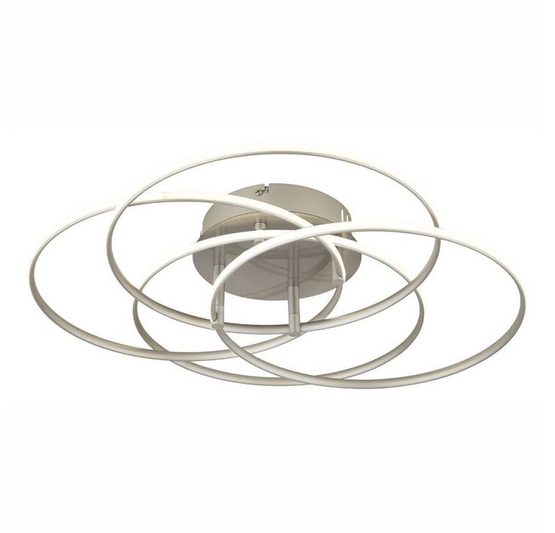 GLOBO LIGHTING LED Deckenleuchte, LED-Leuchtmittel fest verbaut, Neutralweiß, Deckenleuchte Deckenlampe Wohnzimmerleuchte Alu Ringe verstellbar GLOBO LIGHTING LED Deckenleuchte, LED-Leuchtmittel fest verbaut, Neutralweiß, Deckenleuchte Deckenlampe Wohnzimmerleuchte Alu Ringe verstellbar von GLOBO LIGHTING