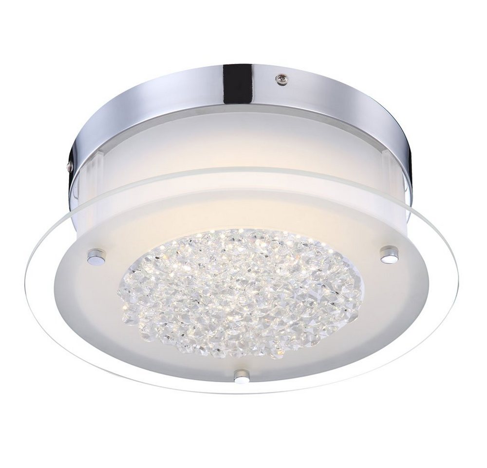 GLOBO LIGHTING LED Deckenleuchte, LED-Leuchtmittel fest verbaut, Neutralweiß, Deckenleuchte LED Deckenlampe Kristalle Wohnzimmer Deckenlampen mit GLOBO LIGHTING LED Deckenleuchte, LED-Leuchtmittel fest verbaut, Neutralweiß, Deckenleuchte LED Deckenlampe Kristalle Wohnzimmer Deckenlampen mit von GLOBO LIGHTING
