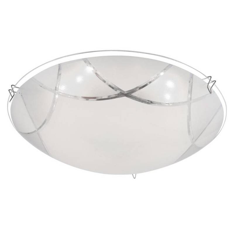 GLOBO LIGHTING LED Deckenleuchte, LED-Leuchtmittel fest verbaut, Warmweiß, LED Deckenleuchte Glas Modern Wohnzimmerleuchte Decke Chrom GLOBO LIGHTING LED Deckenleuchte, LED-Leuchtmittel fest verbaut, Warmweiß, LED Deckenleuchte Glas Modern Wohnzimmerleuchte Decke Chrom von GLOBO LIGHTING