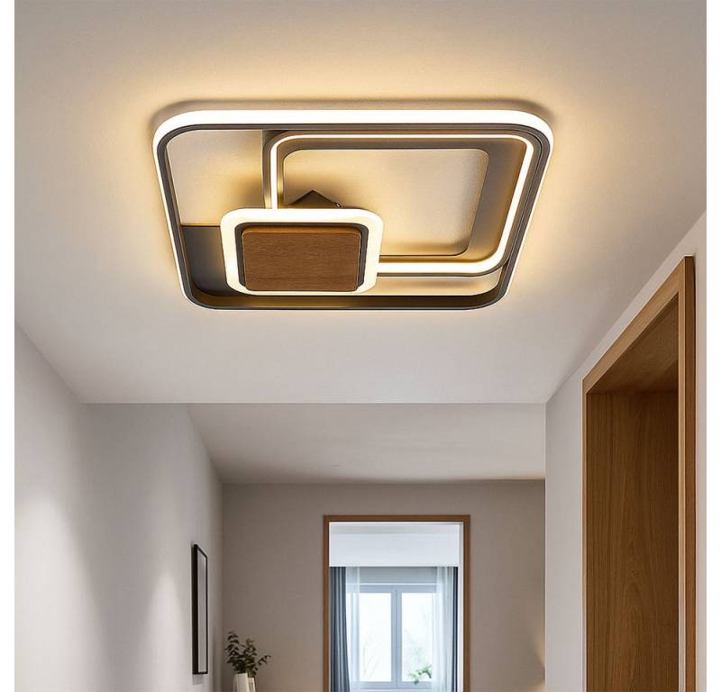 GLOBO LIGHTING LED Deckenleuchte, LED-Leuchtmittel fest verbaut, Warmweiß, LED Deckenleuchte Holz Wohnzimmerlampe Holzlampe Deckenlampe GLOBO LIGHTING LED Deckenleuchte, LED-Leuchtmittel fest verbaut, Warmweiß, LED Deckenleuchte Holz Wohnzimmerlampe Holzlampe Deckenlampe von GLOBO LIGHTING