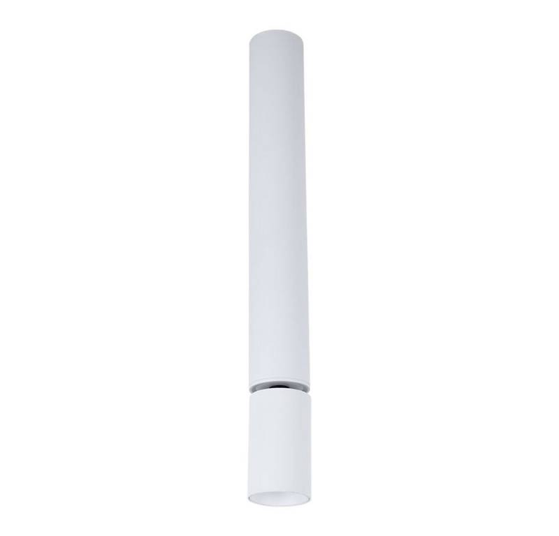 GLOBO LIGHTING LED Deckenleuchte, LED-Leuchtmittel fest verbaut, Warmweiß, LED Deckenleuchte Wohnzimmerlampe Spot beweglich Alu weiß H 38 cm von GLOBO LIGHTING