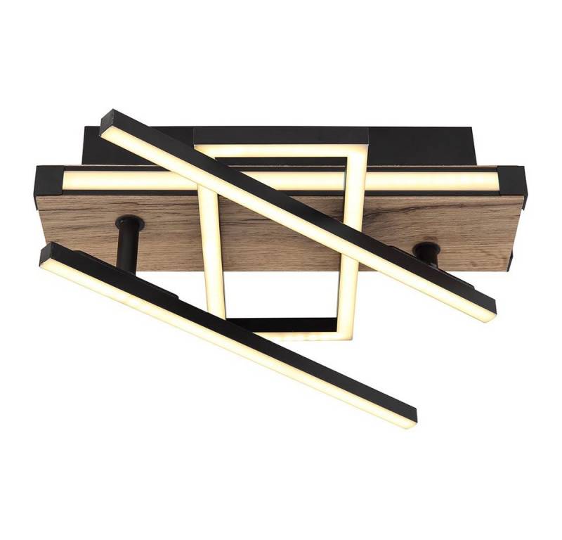 GLOBO LIGHTING LED Deckenleuchte, LED-Leuchtmittel fest verbaut, Warmweiß, Wohnzimmerlampe Deckenleuchte Deckenlampe 3 Stufen LED Holzoptik 68 cm GLOBO LIGHTING LED Deckenleuchte, LED-Leuchtmittel fest verbaut, Warmweiß, Wohnzimmerlampe Deckenleuchte Deckenlampe 3 Stufen LED Holzoptik 68 cm von GLOBO LIGHTING