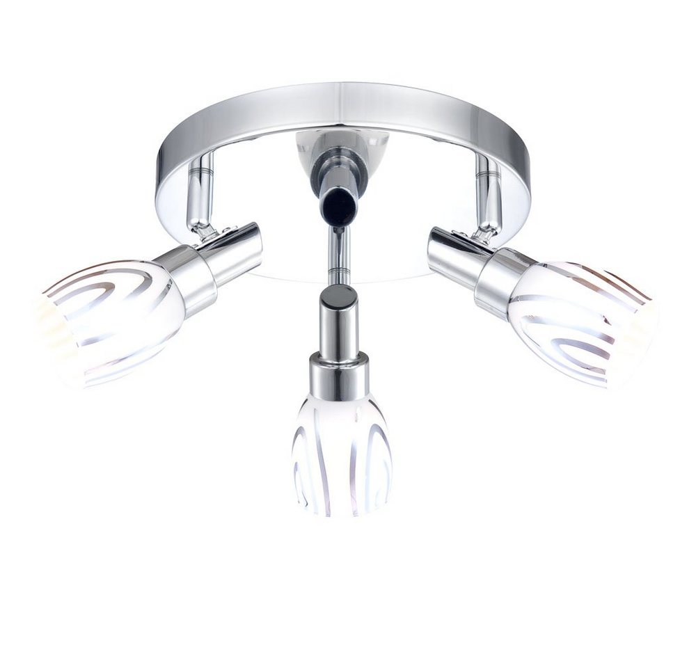 GLOBO LIGHTING LED Deckenleuchte, Leuchtmittel inklusive, Warmweiß, Decken Lampe Wohn Zimmer Beleuchtung Rondell Spot Leuchte GLOBO LIGHTING LED Deckenleuchte, Leuchtmittel inklusive, Warmweiß, Decken Lampe Wohn Zimmer Beleuchtung Rondell Spot Leuchte von GLOBO LIGHTING