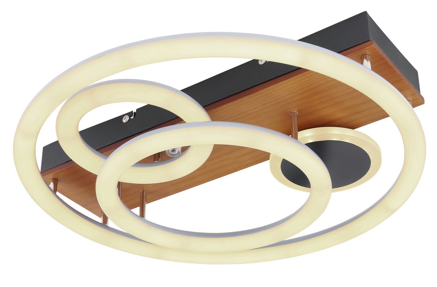 GLOBO LIGHTING LED Deckenleuchte DARRYL, Dimmfunktion, Fernbedienung, Infrarot inkl., Memoryfunktion, Timerfunktion, mehrere Helligkeitsstufen, LED fest integriert, Deckenlampe/Wohnzimmer/Schlafzimmer/modern GLOBO LIGHTING LED Deckenleuchte DARRYL, Dimmfunktion, Fernbedienung, Infrarot inkl., Memoryfunktion, Timerfunktion, mehrere Helligkeitsstufen, LED fest integriert, Deckenlampe/Wohnzimmer/Schlafzimmer/modern von GLOBO LIGHTING
