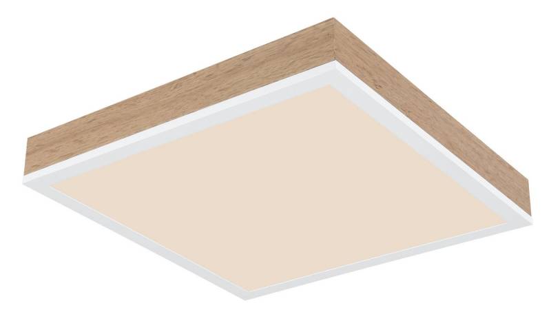 GLOBO LIGHTING LED Deckenleuchte DORO, LED fest integriert, Warmweiß, Deckenlampe/holzoptik/quadratisch/3000K/Wohnzimmer/Schlafzimmer GLOBO LIGHTING LED Deckenleuchte DORO, LED fest integriert, Warmweiß, Deckenlampe/holzoptik/quadratisch/3000K/Wohnzimmer/Schlafzimmer von GLOBO LIGHTING