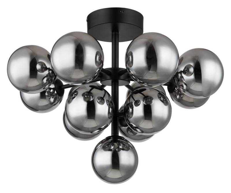 GLOBO LIGHTING Deckenleuchte GRAPPY, ohne Leuchtmittel, Deckenlampe, Glas, Wohnzimmer, Essbereich von GLOBO LIGHTING