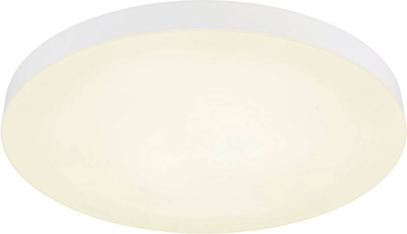 GLOBO LIGHTING LED Deckenleuchte MATTHEW, LED fest integriert, Deckenlampe / Schlafzimmer / Wohnbereich / Arbeitszimmer / weiß / rund von GLOBO LIGHTING