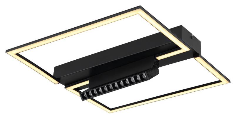 GLOBO LIGHTING LED Deckenleuchte MAXWELL, Memoryfunktion, LED fest integriert, Warmweiß, Deckenlampe/LxBxH: 420x420x110mm/Wohnzimmer/Schlafzimmer/modern GLOBO LIGHTING LED Deckenleuchte MAXWELL, Memoryfunktion, LED fest integriert, Warmweiß, Deckenlampe/LxBxH: 420x420x110mm/Wohnzimmer/Schlafzimmer/modern von GLOBO LIGHTING