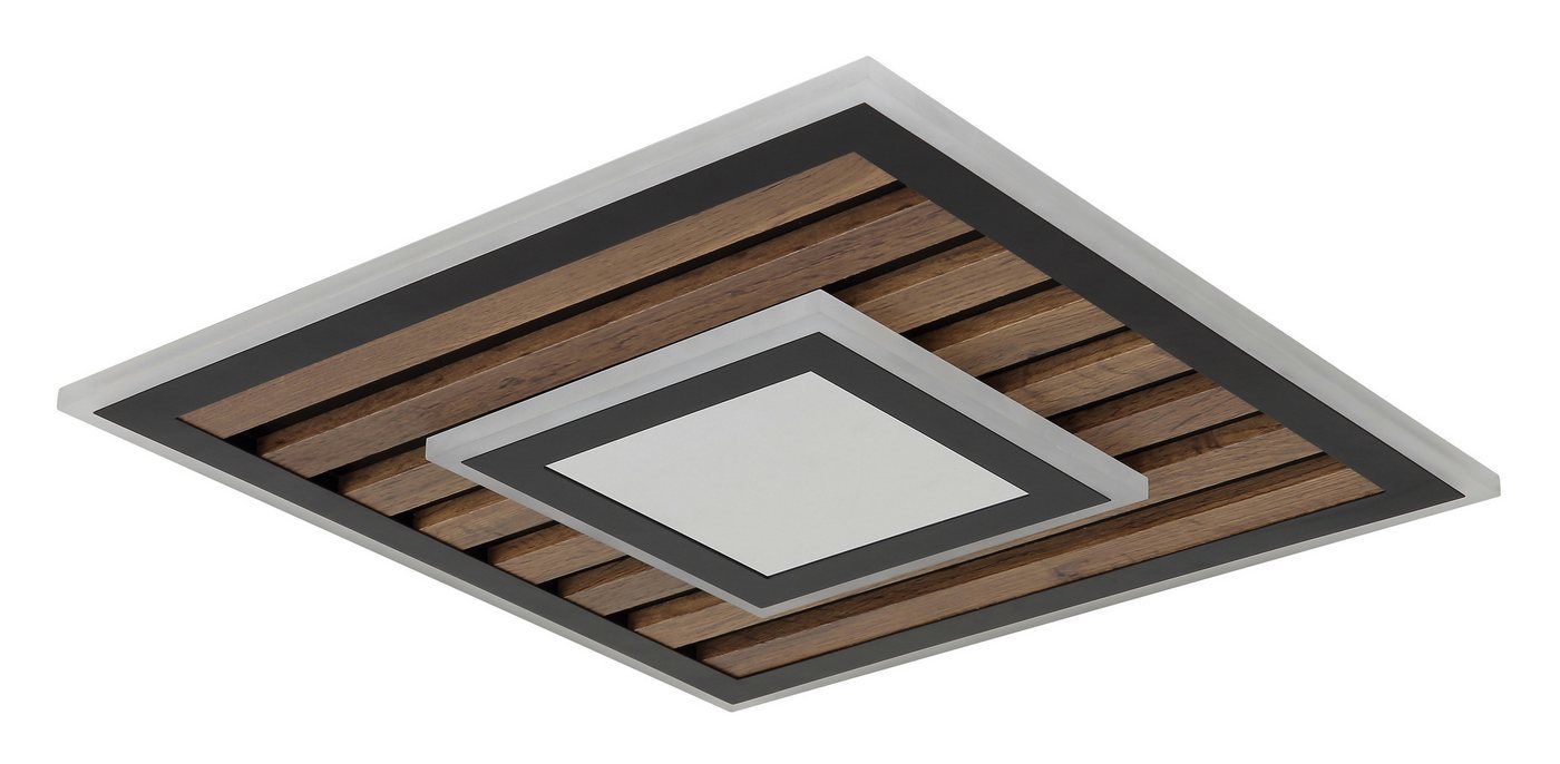 GLOBO LIGHTING LED Deckenleuchte WOODY, Memoryfunktion, LED fest integriert, Warmweiß, Deckenlampe, Wohnzimmer, Schlafzimmer, Design Lampe GLOBO LIGHTING LED Deckenleuchte WOODY, Memoryfunktion, LED fest integriert, Warmweiß, Deckenlampe, Wohnzimmer, Schlafzimmer, Design Lampe von GLOBO LIGHTING