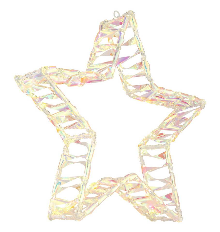 GLOBO LIGHTING LED Dekolicht STARA, LED fest integriert, Warmweiß, Deko-Stern/weiß/IP44/3180K/Dekorlicht GLOBO LIGHTING LED Dekolicht STARA, LED fest integriert, Warmweiß, Deko-Stern/weiß/IP44/3180K/Dekorlicht von GLOBO LIGHTING