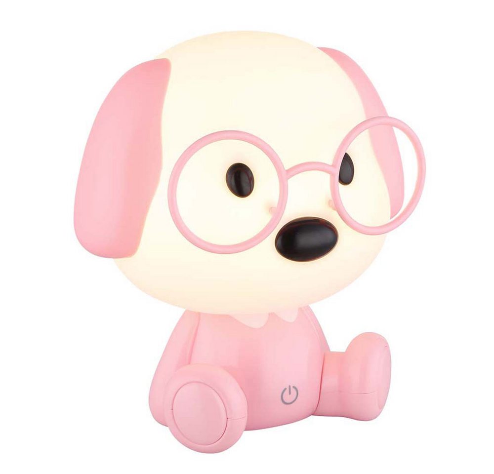GLOBO LIGHTING LED Nachtlicht, Leuchtmittel inklusive, Warmweiß, Tischlampe Nachttischleuchte Kinderlampe Hund pink Touchdimmer LED GLOBO LIGHTING LED Nachtlicht, Leuchtmittel inklusive, Warmweiß, Tischlampe Nachttischleuchte Kinderlampe Hund pink Touchdimmer LED von GLOBO LIGHTING