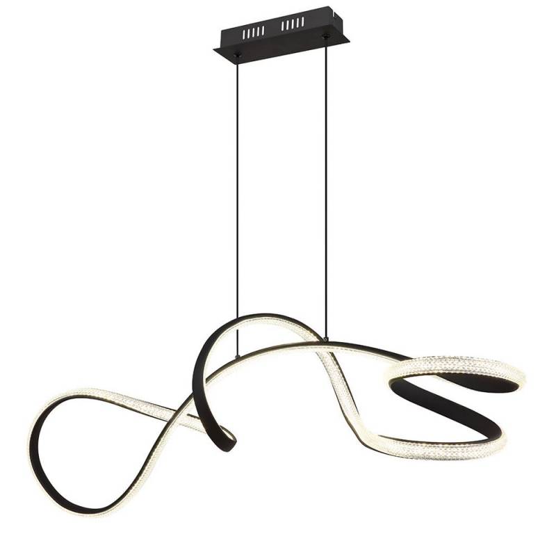 GLOBO LIGHTING LED Pendelleuchte, LED-Leuchtmittel fest verbaut, Neutralweiß, Pendellampe Esstischleuchte Hängelampe LED Kristall Wohnzimmerlampe H von GLOBO LIGHTING