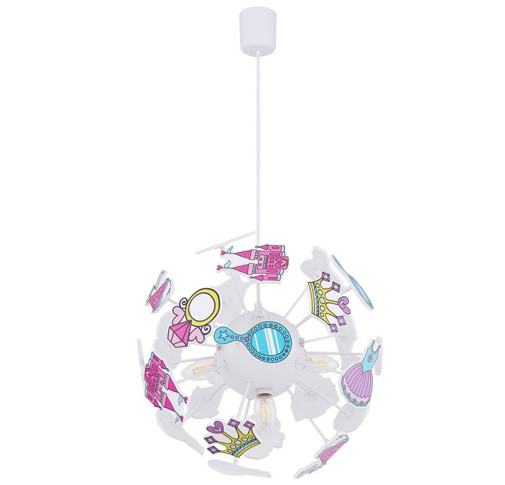 GLOBO LIGHTING LED-Hängeleuchte, Leuchtmittel inklusive, LED Hängeleuchte RGB Farbwechsler Kinderzimmerlampe Prinzessin Design GLOBO LIGHTING LED-Hängeleuchte, Leuchtmittel inklusive, LED Hängeleuchte RGB Farbwechsler Kinderzimmerlampe Prinzessin Design von GLOBO LIGHTING