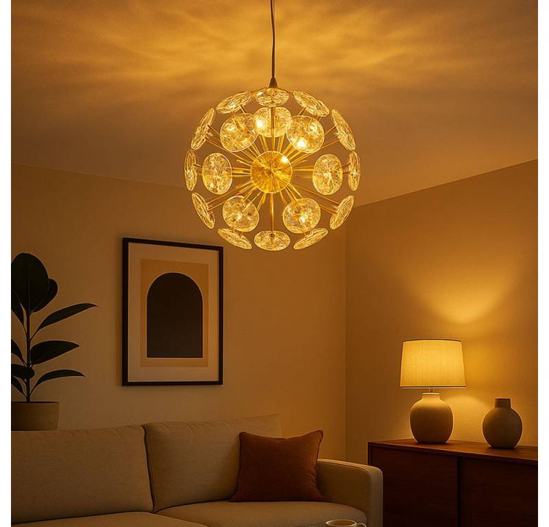 GLOBO LIGHTING Pendelleuchte, Leuchtmittel nicht inklusive, Pendellampe Hängeleuchte Esstischlampe gold Kristall Wohnzimmerlampe H GLOBO LIGHTING Pendelleuchte, Leuchtmittel nicht inklusive, Pendellampe Hängeleuchte Esstischlampe gold Kristall Wohnzimmerlampe H von GLOBO LIGHTING