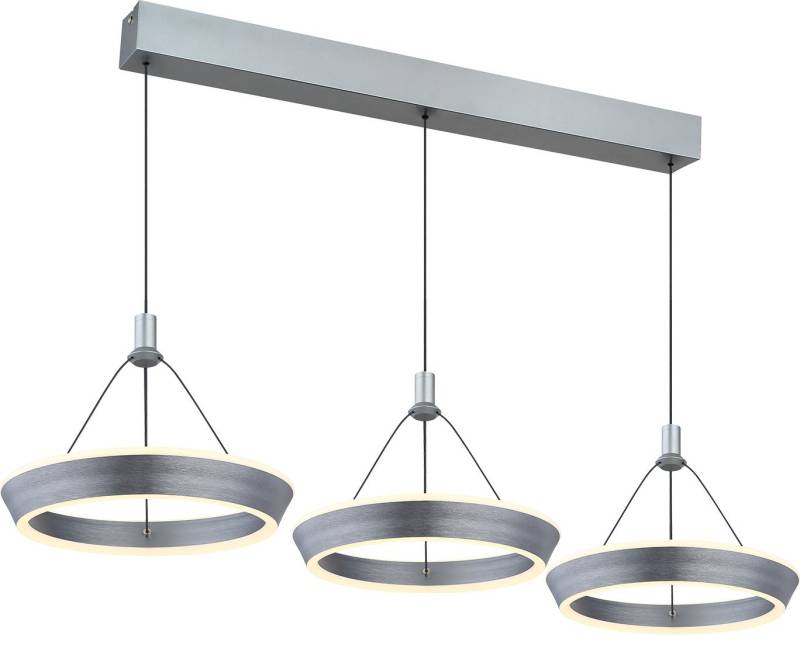 GLOBO LIGHTING LED Pendelleuchte FERRA, LED fest integriert, Warmweiß, Hängelampe/Hängeleuchte/Wohnzimmer/Esstisch/elegant von GLOBO LIGHTING