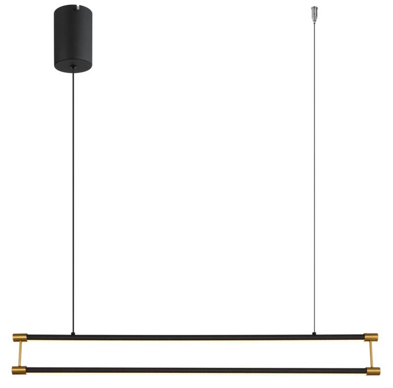 GLOBO LIGHTING LED Pendelleuchte KAYSON, LED fest integriert, Warmweiß, Hängelampe/Hängeleuchte/Wohnzimmer/Esstisch/elegant von GLOBO LIGHTING