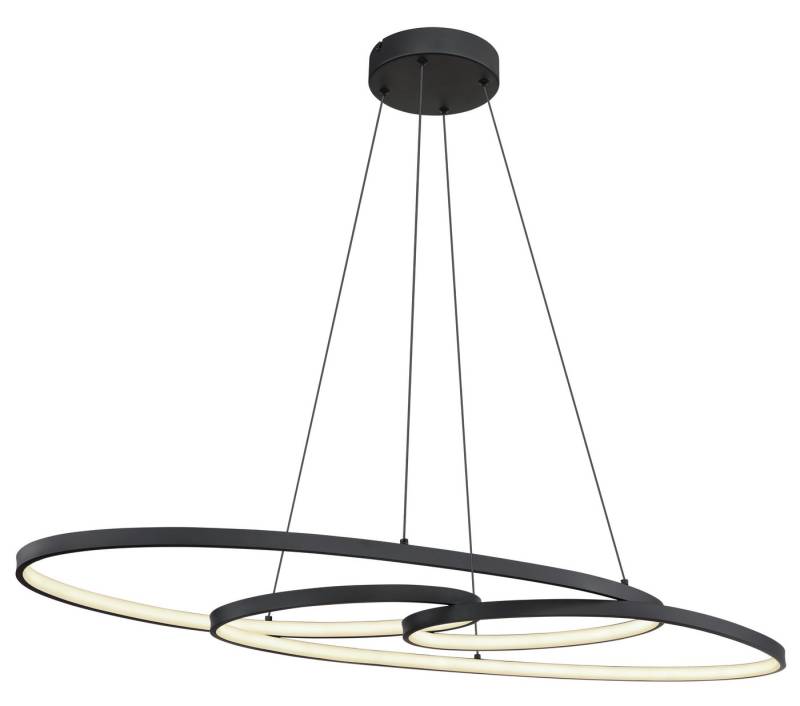 GLOBO LIGHTING LED Pendelleuchte SPIRA, Memoryfunktion, LED fest integriert, Hängelampe/Hängeleuchte/Wohnzimmer/Esstisch/elegant von GLOBO LIGHTING