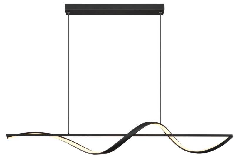 GLOBO LIGHTING LED Pendelleuchte VIOLINO, LED fest integriert, Warmweiß, Hängelampe/Hängeleuchte/Wohnzimmer/Esstisch/elegant von GLOBO LIGHTING