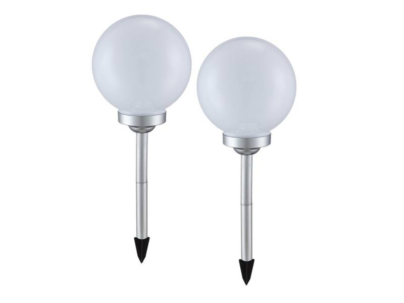 GLOBO LIGHTING LED Solarleuchte, Dämmerungssensor, LED fest integriert, Neutralweiß, 2er Set Garten-kugeln Solarlichter beleuchten Leuchtkugeln, Ø30cm GLOBO LIGHTING LED Solarleuchte, Dämmerungssensor, LED fest integriert, Neutralweiß, 2er Set Garten-kugeln Solarlichter beleuchten Leuchtkugeln, Ø30cm von GLOBO LIGHTING