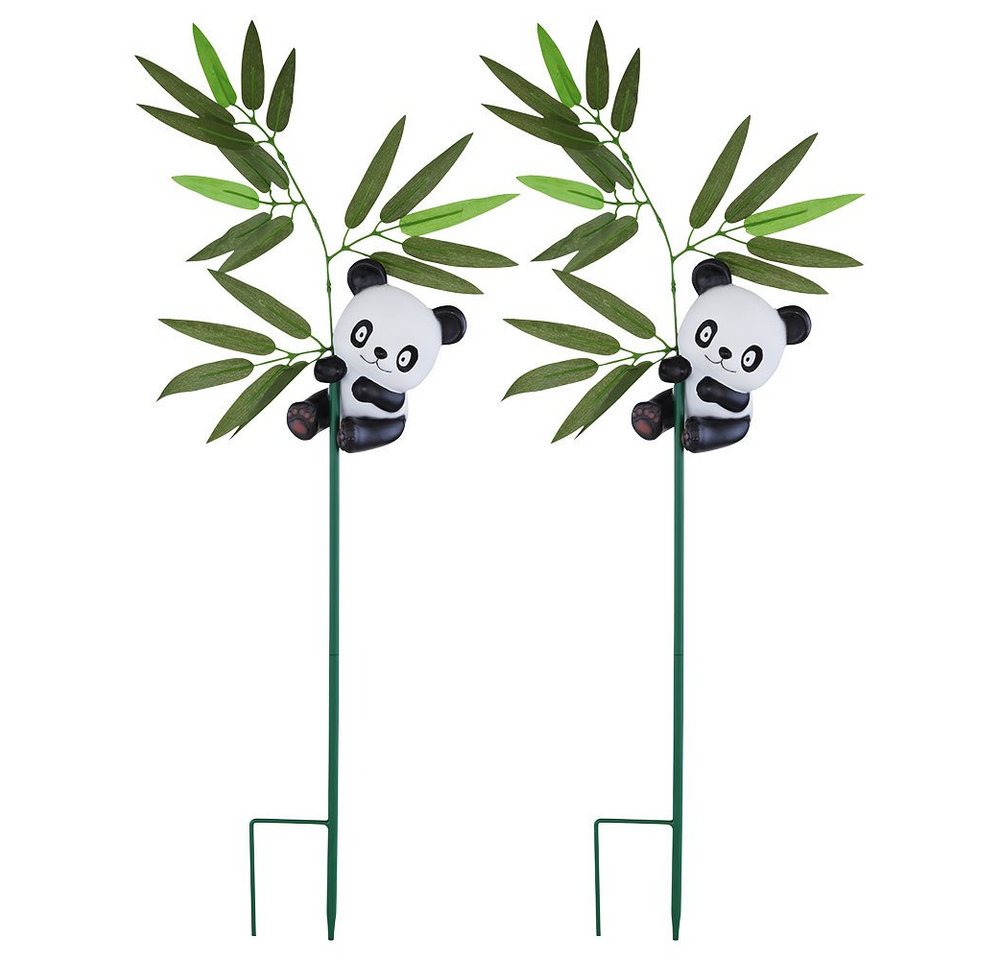 GLOBO LIGHTING LED Solarleuchte, LED-Leuchtmittel fest verbaut, Warmweiß, 2x LED Solar Außen Steckleuchte Panda Bär Gartenleuchte Dekoleuchte GLOBO LIGHTING LED Solarleuchte, LED-Leuchtmittel fest verbaut, Warmweiß, 2x LED Solar Außen Steckleuchte Panda Bär Gartenleuchte Dekoleuchte von GLOBO LIGHTING