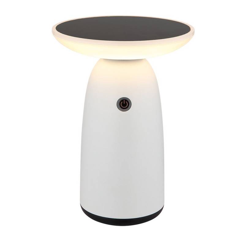 GLOBO LIGHTING LED Solarleuchte, LED-Leuchtmittel fest verbaut, Warmweiß, Solarleuchte Außenleuchte Tischlampe LED USB-C IP54 Touch-Dimmer Weiß GLOBO LIGHTING LED Solarleuchte, LED-Leuchtmittel fest verbaut, Warmweiß, Solarleuchte Außenleuchte Tischlampe LED USB-C IP54 Touch-Dimmer Weiß von GLOBO LIGHTING