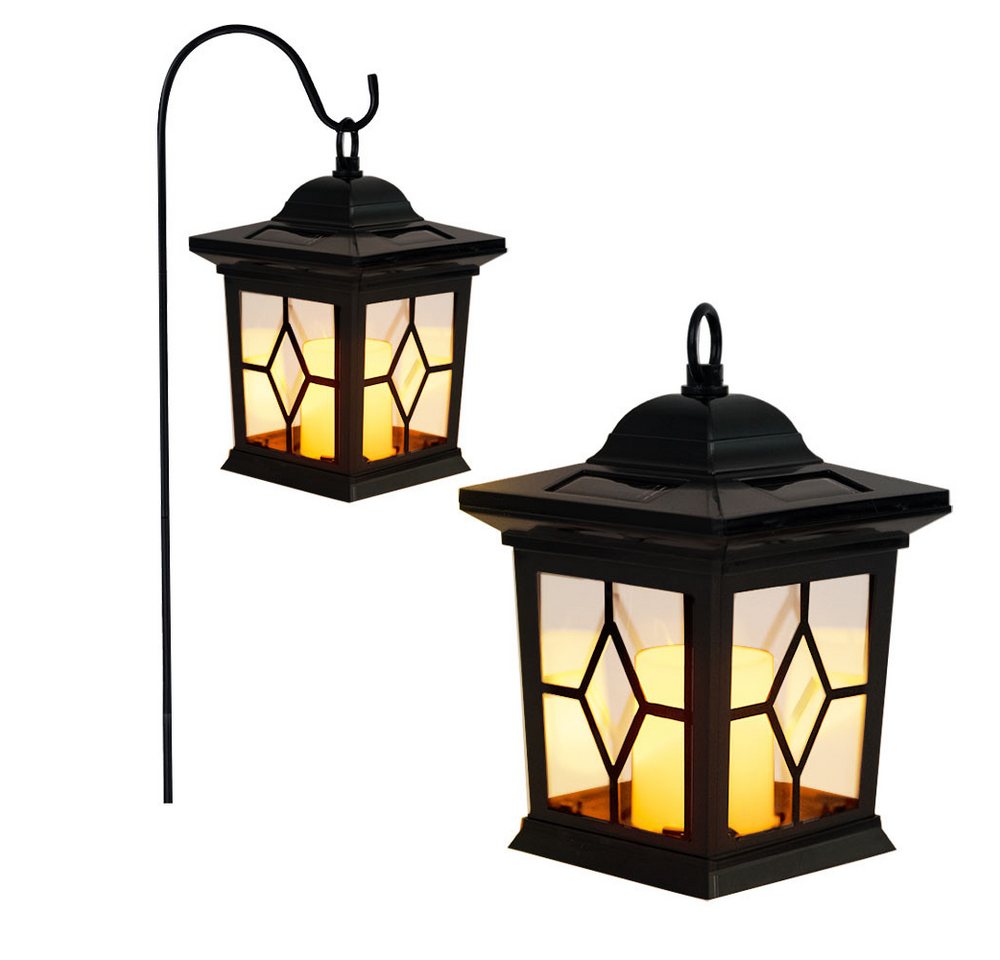 GLOBO LIGHTING LED Solarleuchte, LED Solar Garten Laterne Steck Leuchte Feuer Flacker Effekt Außen Deko GLOBO LIGHTING LED Solarleuchte, LED Solar Garten Laterne Steck Leuchte Feuer Flacker Effekt Außen Deko von GLOBO LIGHTING