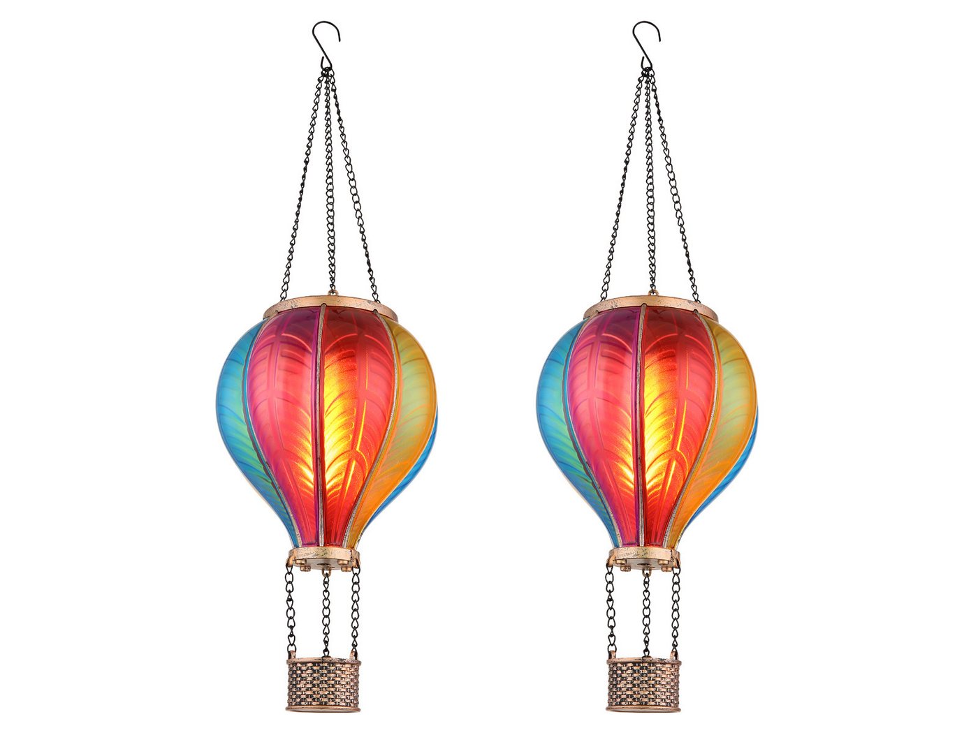 GLOBO LIGHTING LED Solarleuchte, LED fest integriert, warmweiß, 2er Set Solar-ballon ausgefallene Solar-laterne Outdoor, Höhe 46,5cm GLOBO LIGHTING LED Solarleuchte, LED fest integriert, warmweiß, 2er Set Solar-ballon ausgefallene Solar-laterne Outdoor, Höhe 46,5cm von GLOBO LIGHTING