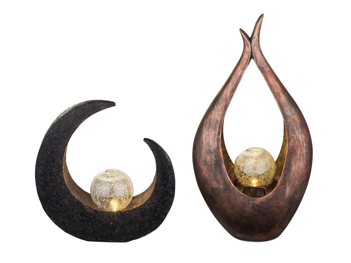 GLOBO LIGHTING LED Solarleuchte, LED fest integriert, warmweiß, 2er Set ausgefallene Solarlicht-er Garten Balkon beleuchten Lichtkugel GLOBO LIGHTING LED Solarleuchte, LED fest integriert, warmweiß, 2er Set ausgefallene Solarlicht-er Garten Balkon beleuchten Lichtkugel von GLOBO LIGHTING