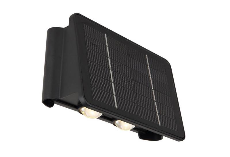 GLOBO LIGHTING LED Solarleuchte Außenwandleuchte Solar Außenstrahler Solarlampe LED Außenleuchte Wand von GLOBO LIGHTING