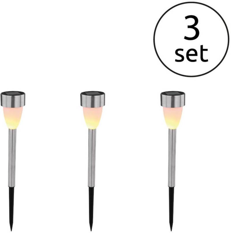 GLOBO LIGHTING LED Solarleuchte SOLAR, LED fest integriert, Warmweiß, Solar, Garten, Fire Effect, Akku, Terrasse, Schiebeschalter, IP44 GLOBO LIGHTING LED Solarleuchte SOLAR, LED fest integriert, Warmweiß, Solar, Garten, Fire Effect, Akku, Terrasse, Schiebeschalter, IP44 von GLOBO LIGHTING