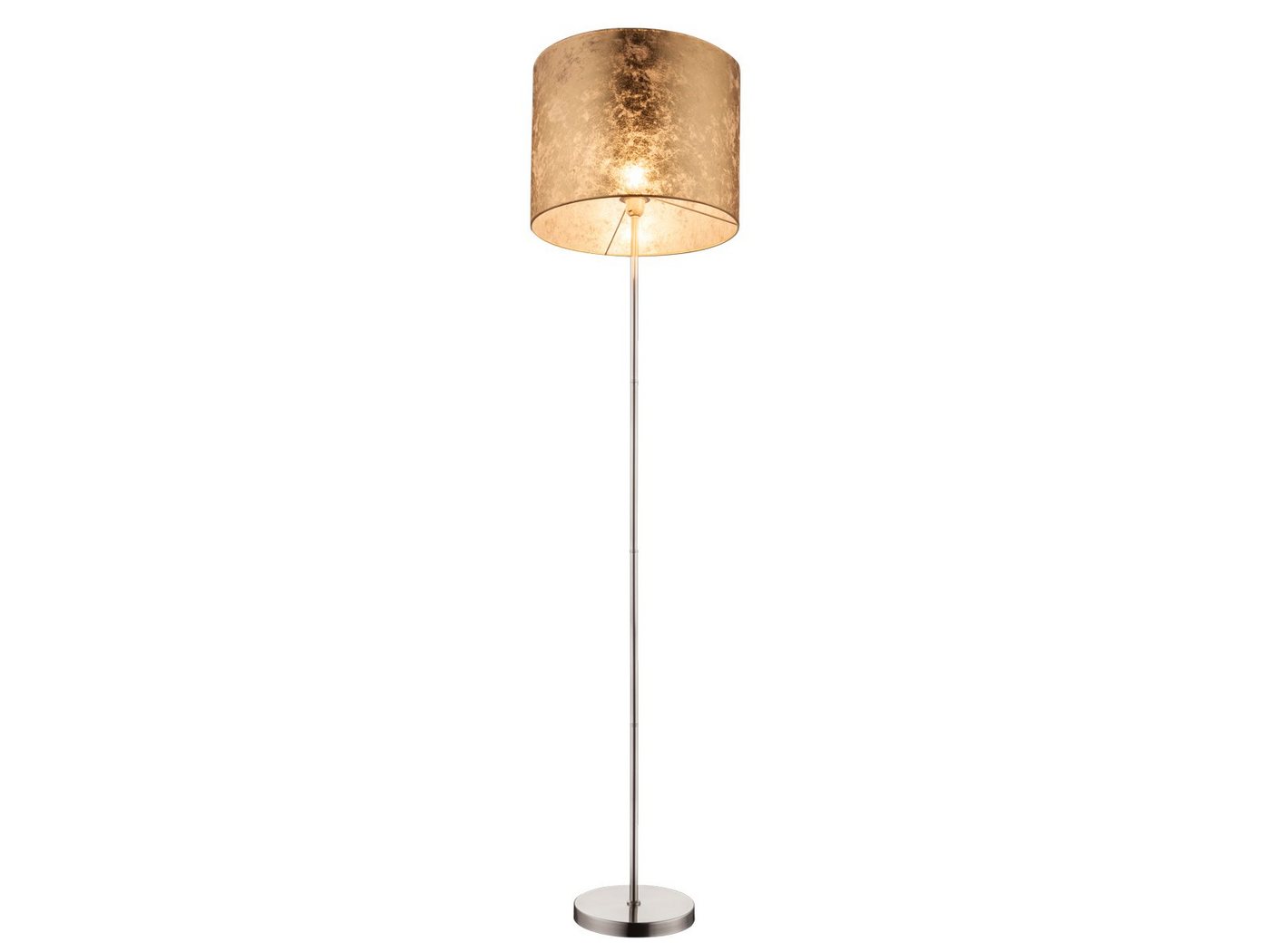 GLOBO LIGHTING LED Stehlampe, Leuchte ist über den Fußschalter dimmbar, LED wechselbar, warmweiß, ausgefallene moderne Designer-lampen Lampenschirm Stoff Golden H 160cm GLOBO LIGHTING LED Stehlampe, Leuchte ist über den Fußschalter dimmbar, LED wechselbar, warmweiß, ausgefallene moderne Designer-lampen Lampenschirm Stoff Golden H 160cm von GLOBO LIGHTING