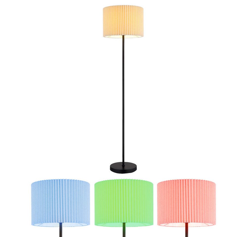 GLOBO LIGHTING LED Stehlampe, Leuchtmittel inklusive, Warmweiß, Farbwechsel, RGB LED Stehleuchte Standlampe Fernbedienung dimmbar Textil H 152 cm GLOBO LIGHTING LED Stehlampe, Leuchtmittel inklusive, Warmweiß, Farbwechsel, RGB LED Stehleuchte Standlampe Fernbedienung dimmbar Textil H 152 cm von GLOBO LIGHTING