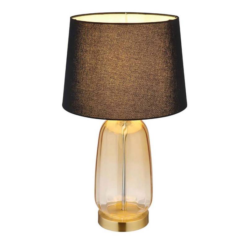 GLOBO LIGHTING LED Tischleuchte, Leuchtmittel inklusive, Warmweiß, Tischlampe Nachttischleuchte Beistelllampe weiß verchromt LED H 52 cm von GLOBO LIGHTING
