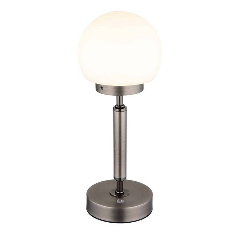 GLOBO LIGHTING LED Tischleuchte, Leuchtmittel nicht inklusive, Tischlampe Nachttischlampe Touchdimmer Akku LED Schlafzimmerleuchte H von GLOBO LIGHTING