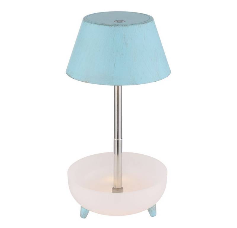 GLOBO LIGHTING LED Tischleuchte, Leuchtmittel nicht inklusive, Warmweiß, Tischleuchte Beistelllampe Nachttischleuchte Touchdimmer LED Akku blau GLOBO LIGHTING LED Tischleuchte, Leuchtmittel nicht inklusive, Warmweiß, Tischleuchte Beistelllampe Nachttischleuchte Touchdimmer LED Akku blau von GLOBO LIGHTING